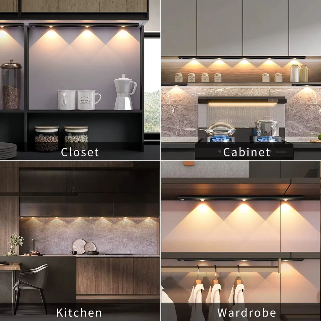 LED Ultra Thin Under Cabinet Lights Motion Sensor.