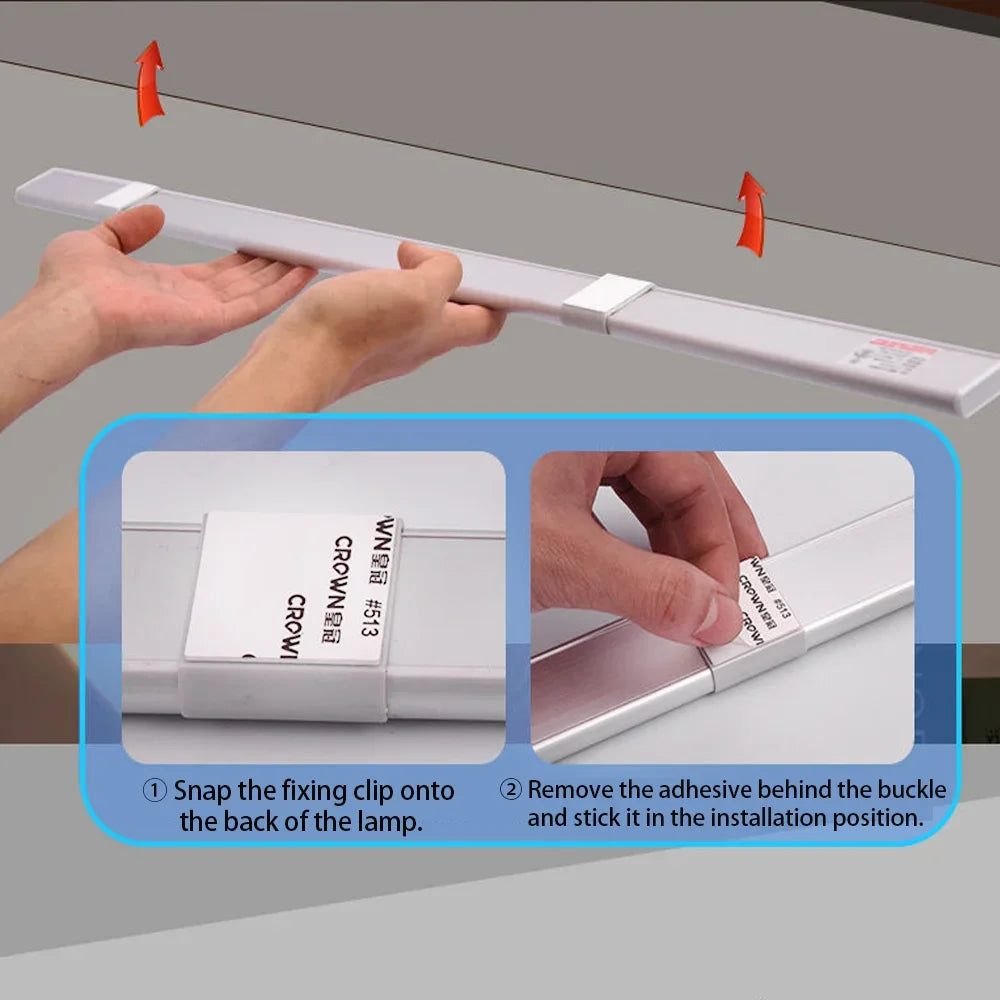 LED Ultra Thin Under Cabinet Lights Motion Sensor.
