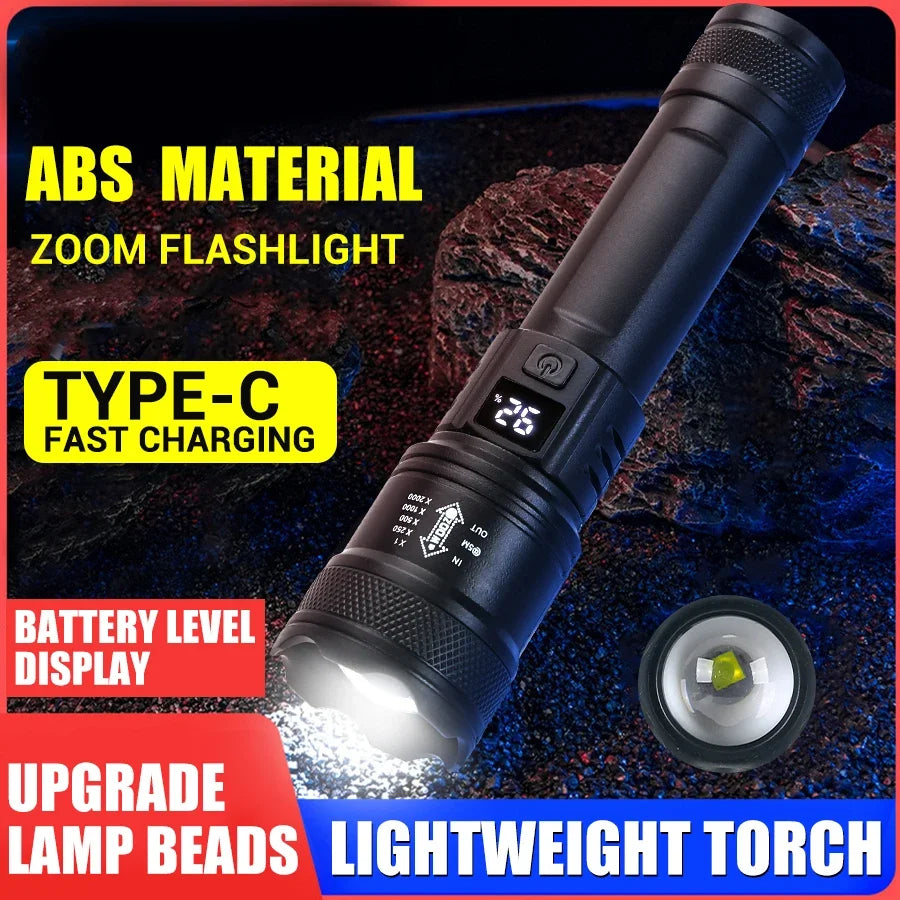 High Strong Power Led Flashlights 2000LM.
