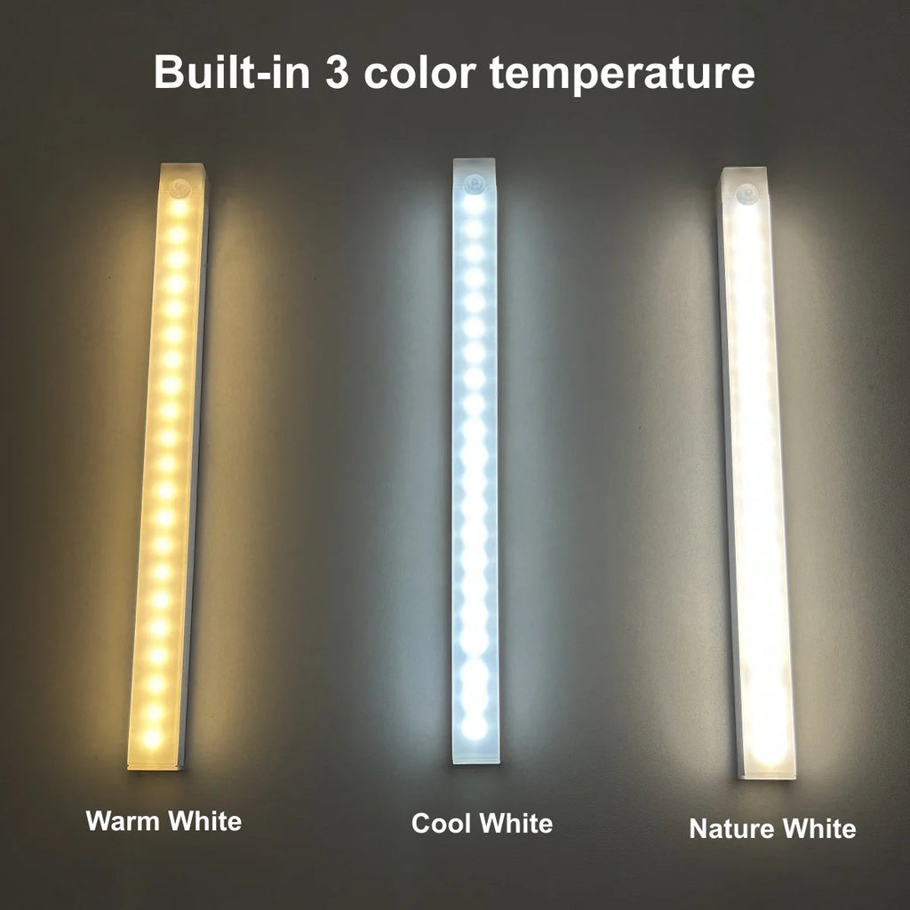 USB Type C Rechargeable Motion Sensor LED Bar.