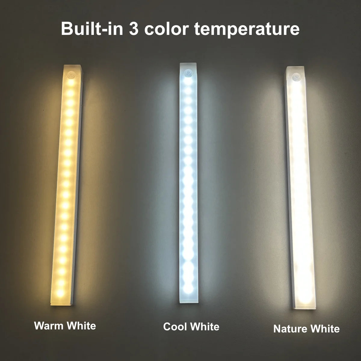 USB Type C Rechargeable Motion Sensor LED Bar.