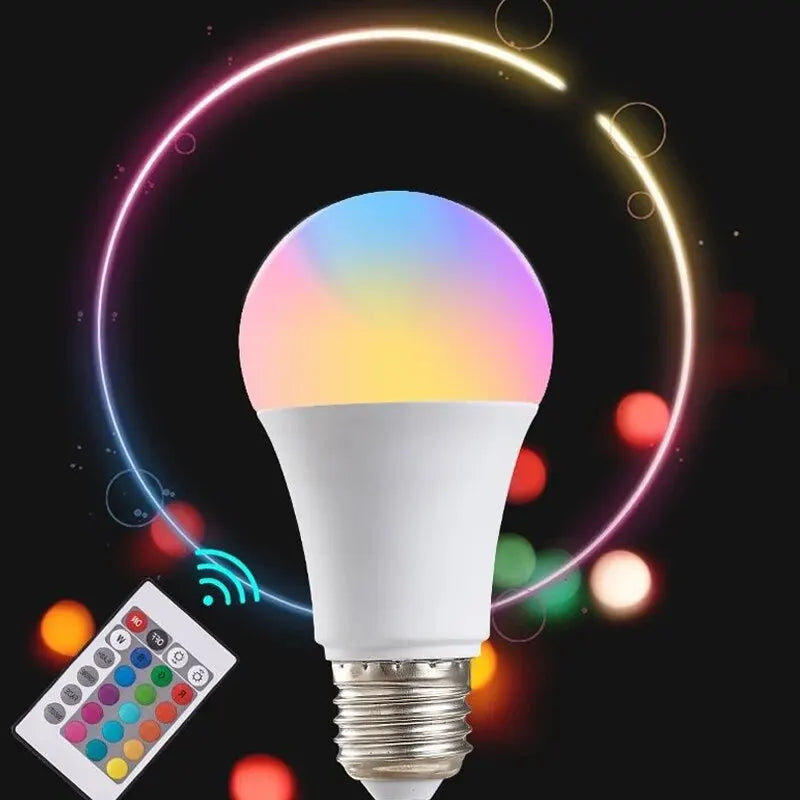 16 Colors RGB Bulb LED Multicolor Bulb E27 220V.