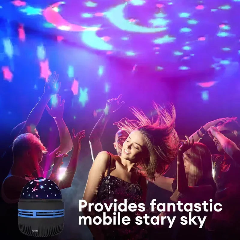 LED Starry Sky Night Lights USB Projector Lamp.