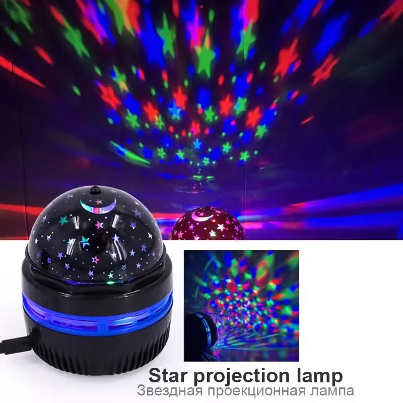 LED Starry Sky Night Lights USB Projector Lamp.